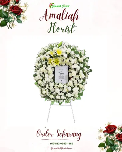 Krans Bunga Duka Cita tarajusari